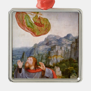 Die heilige Verwandtschaft oder der Altarpiece von Silbernes Ornament