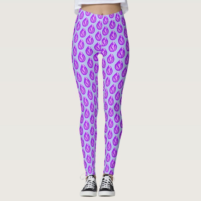 Die Heilige Violette Flamme - Ich Bin Leggings (Vorderseite)