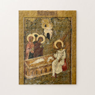 Die heiligen Frauen am Grab Orthodoxe christliche 