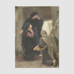 Die heiligen Frauen von William Bouguereau Seidenpapier