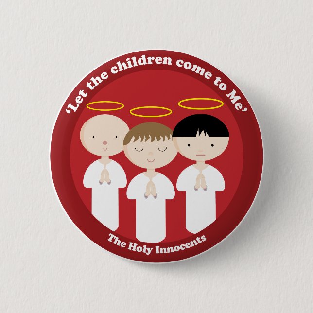Die heiligen Unschuldige Button (Vorderseite)