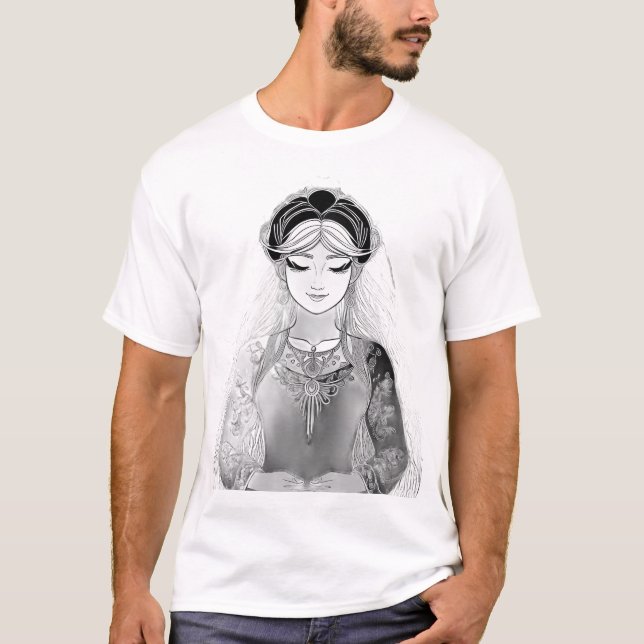 Die Heiligkeit des mystischen Maiden T-Shirt (Vorderseite)