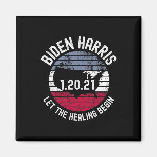 Die Heilung beginnt Biden Harris Einweihung 2021 2 Magnet