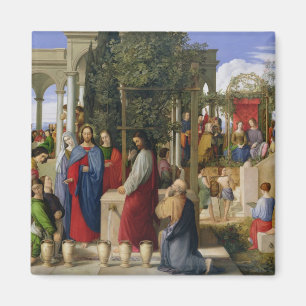 Die Heirat bei Cana, 1819 Magnet
