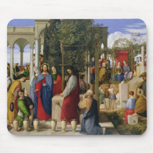 Die Heirat bei Cana, 1819 Mousepad