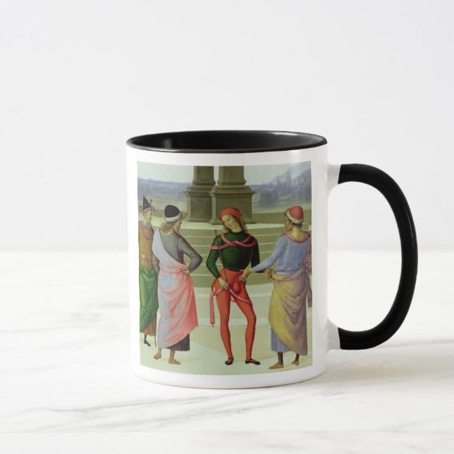 Die Heirat der Jungfrau, Sonderkommando von vier Tasse (Rechts)