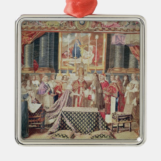 Die Heirat des Königs Silbernes Ornament (Vorne)