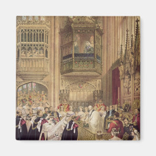 Die Heirat von Edward VII Magnet