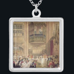 Die Heirat von Edward VII Versilberte Kette<br><div class="desc">Die Heirat der englische Schule von (1841-1910) Prinzen Edward-VII Wales zu Prinzessin Alexandra (1844-1925) von Dänemark, St George Kapelle Windsor, am 7. März 1863 gelegen an einer Privatsammlung. Die Heirat von (1841-1910) Prinzen Edward-VII Wales zu Prinzessin Alexandra (1844-1925) von Dänemark, St George Kapelle Windsor, am 7. März 1863 wurde um...</div>