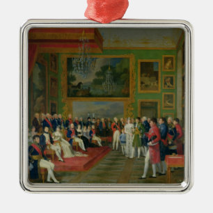 Die Heirat von Eugene de Beauharnais Silbernes Ornament
