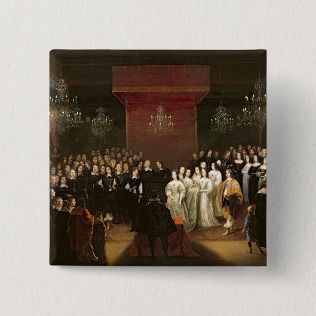 Die Heirat von Frederick William Button (Vorderseite)