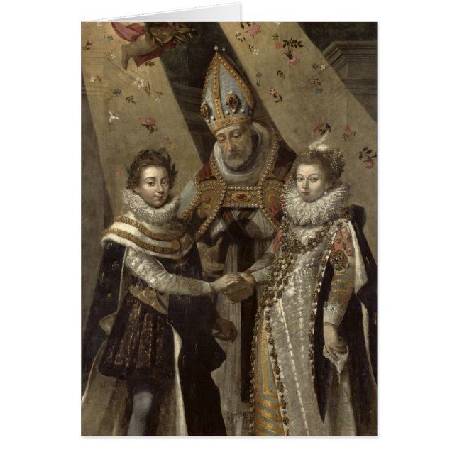 Die Heirat von Louis XIII (Vorne)