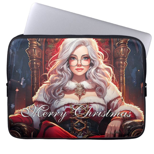 Die heißeste Schwester von Santa - Merry XMas 0312 Laptopschutzhülle (Vorderseite)