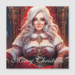 Die heißeste Schwester von Santa - Merry XMas 0312 Magnetkarte