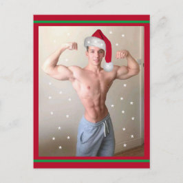 Die heißesten Hunken auf dem Planeten! Christmas B Postkarte
