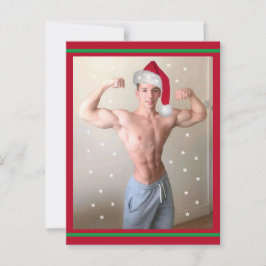 Die heißesten Hunken auf dem Planeten! Christmas B Postkarte