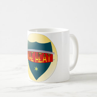 DIE HEIZUNG - Frische Abzeichen-Tasse mit Retro St Kaffeetasse