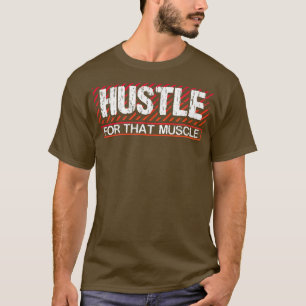 Die Hektik an diesem Muskeltrainingsym T-Shirt