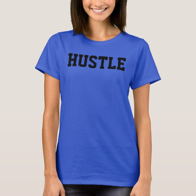 Die Hektik | Obere Position des Frauenmuskels T-Shirt (Vorderseite)