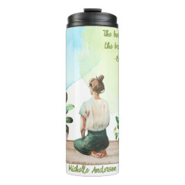 Die hellere Flammumarmung Thermosbecher