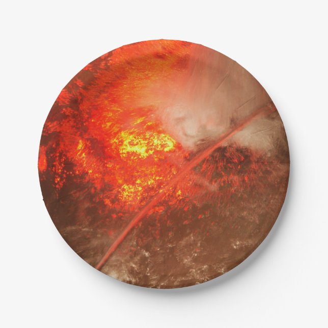 DIE HELLFIRE PLATE! PAPPTELLER (Vorderseite)