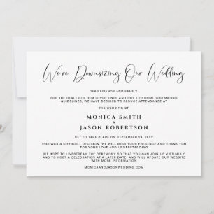 Die Herabsetzung unserer Hochzeitseleganten Kallig Ankündigung