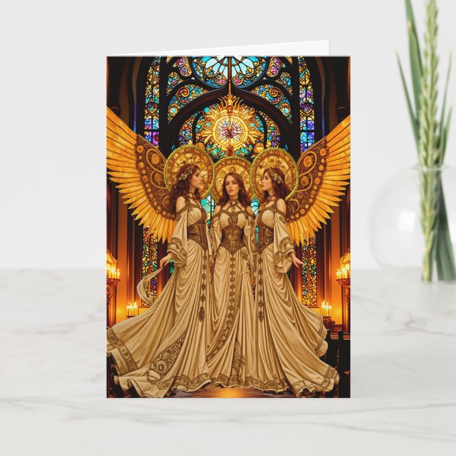 Die Herald Angels Karte (Vorderseite)