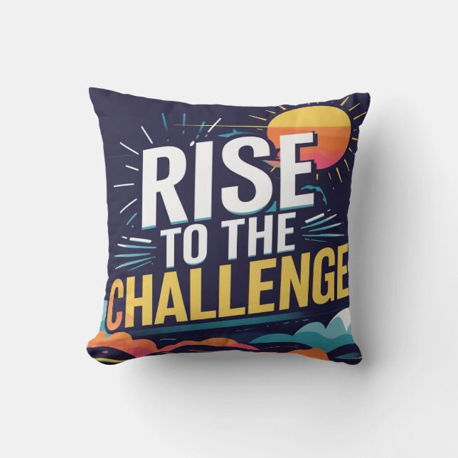 Die Herausforderung Kissen (Vorderseite)