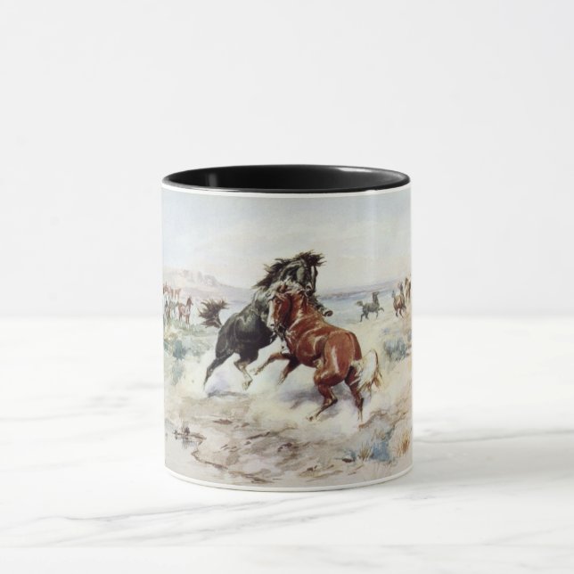 Die Herausforderung (Pferdeställe kämpfen) Tasse (Zentrum)