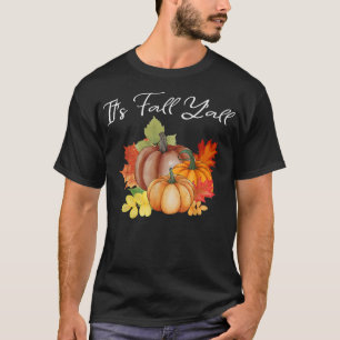 Die Herbst-Yall-Kleinkind Frauen Kinder Autumn Pum T-Shirt