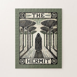 Die Hermit-Tarot-Karte