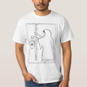 Die Hermit-Tarot-Kartenskizze T-Shirt