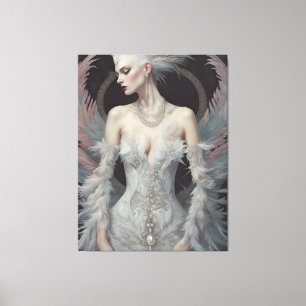 Die herrliche Swan Prinzessin Leinwanddruck