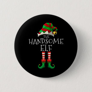 Die herrliche Weihnachtsfamilie der Elf, die zu We Button