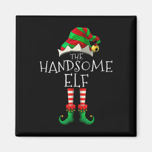Die herrliche Weihnachtsfamilie der Elf, die zu We Magnet