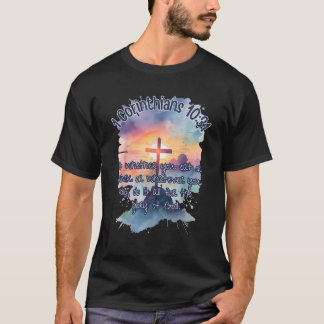 Die Herrlichkeit Gottes Korinther 10 31 Kunst Reli T-Shirt