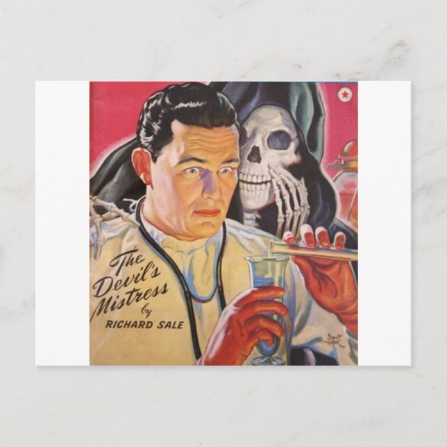 Die Herrschaft des Teufels Postkarte (Vorderseite)