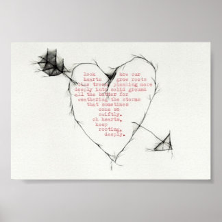 "Die Herzen rutschen" Poster