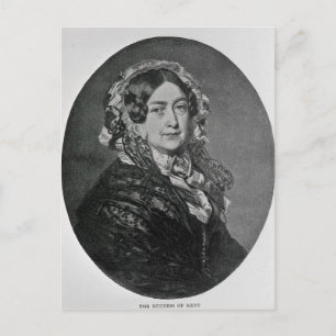 Die Herzogin von Kent Postkarte