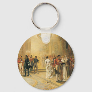 Die Herzogin von Richmonds Ball im Jahre 1815 Schlüsselanhänger