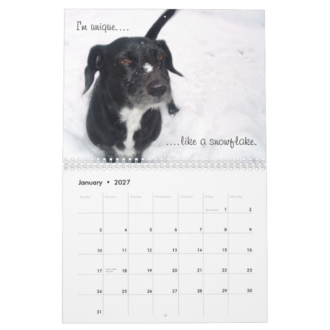 Die Herzogin von York County Kalender (Jan 2027)