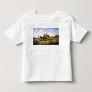 Die Heu-Ernte, 1869 Kleinkind T-shirt