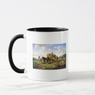 Die Heu-Ernte, 1869 Tasse