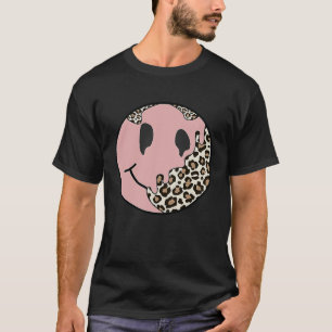 Die heutige Stimmung glücklich Retro Melting Face  T-Shirt