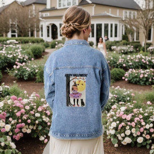 Die Hexe und das Mond-Shirt! Jeansjacke