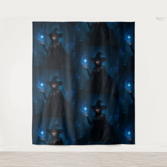 Die Hexe von VEKAR’NOCT Wandteppich (Vorderseite)