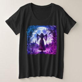 Die Hexen-Mondziffer zurück zeichnen Große Größe T-Shirt