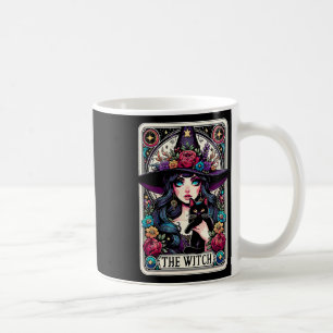 Die Hexenkarte Halloween Gothic Hexe Vibes Kaffeetasse