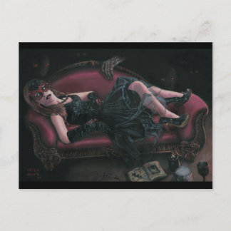 Die Hexenmeisterpostkarte Postkarte