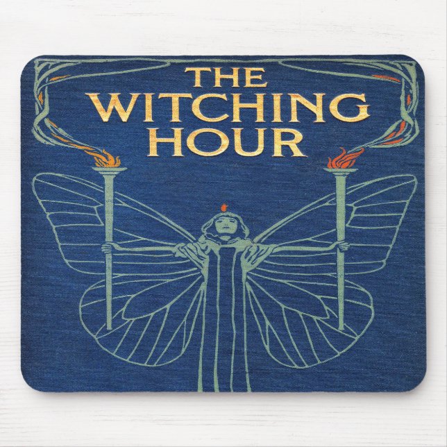 Die Hexenstunde Buch Mousepad (Vorne)